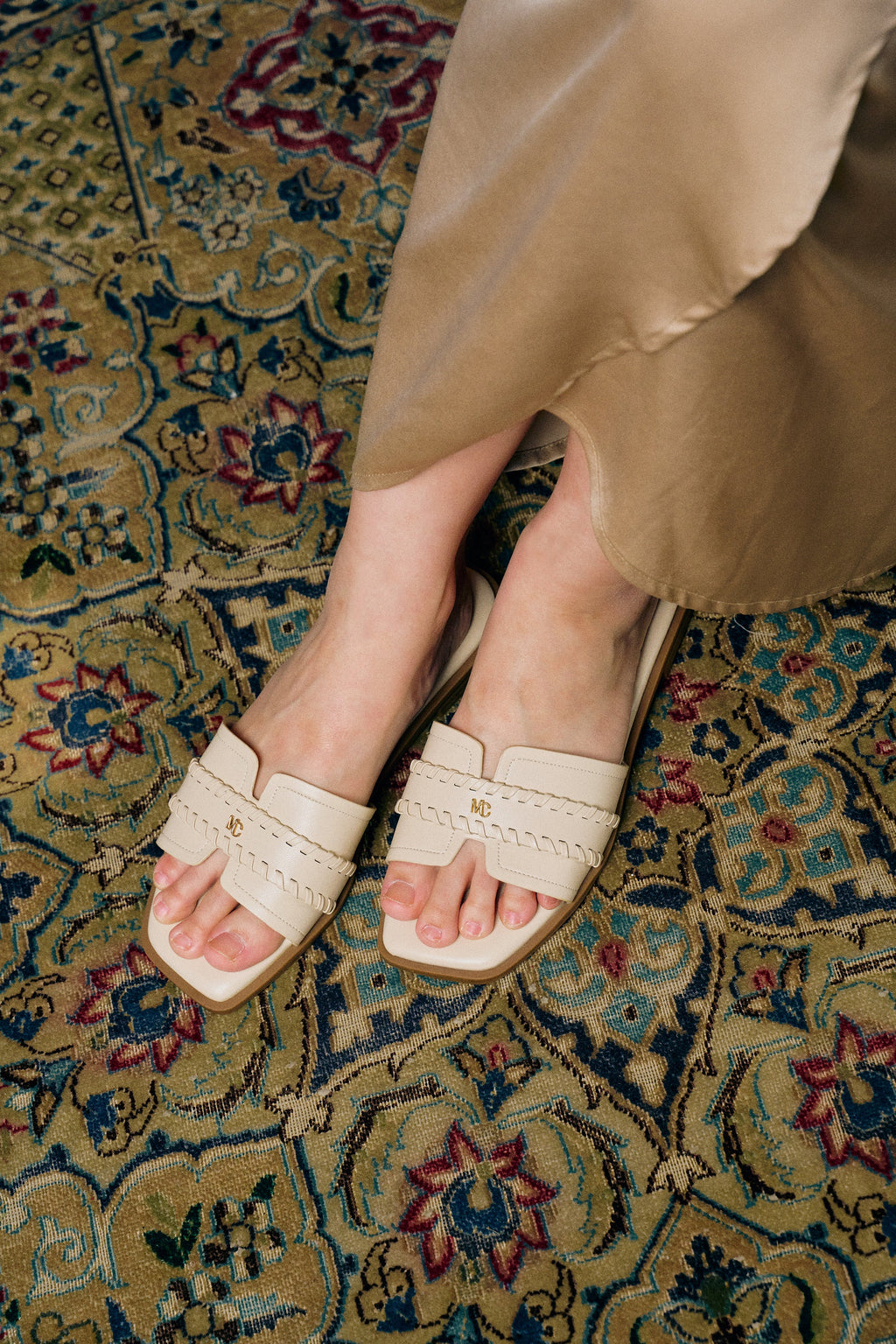 Maena Sandals (White)