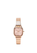 Adelie Rose Gold Stainless steel Analog Watches (Salmon)