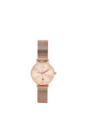 Be My Love  Rose Gold Mesh Analogue Watch  (Salmon)