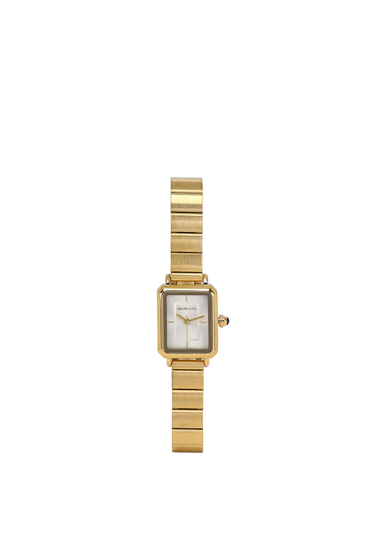Betty Gold Stainless Steel Analog Watches (Gold)