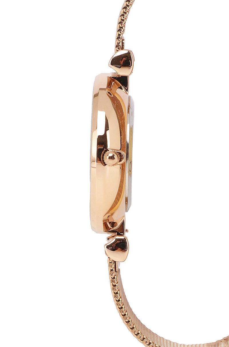 Charlie Watch Set Metal Analog (Salmon)