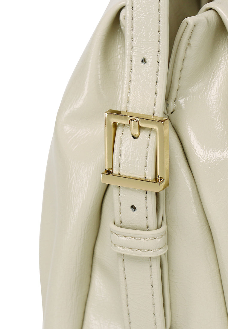 Donna Top Handle Bag  (Beige)