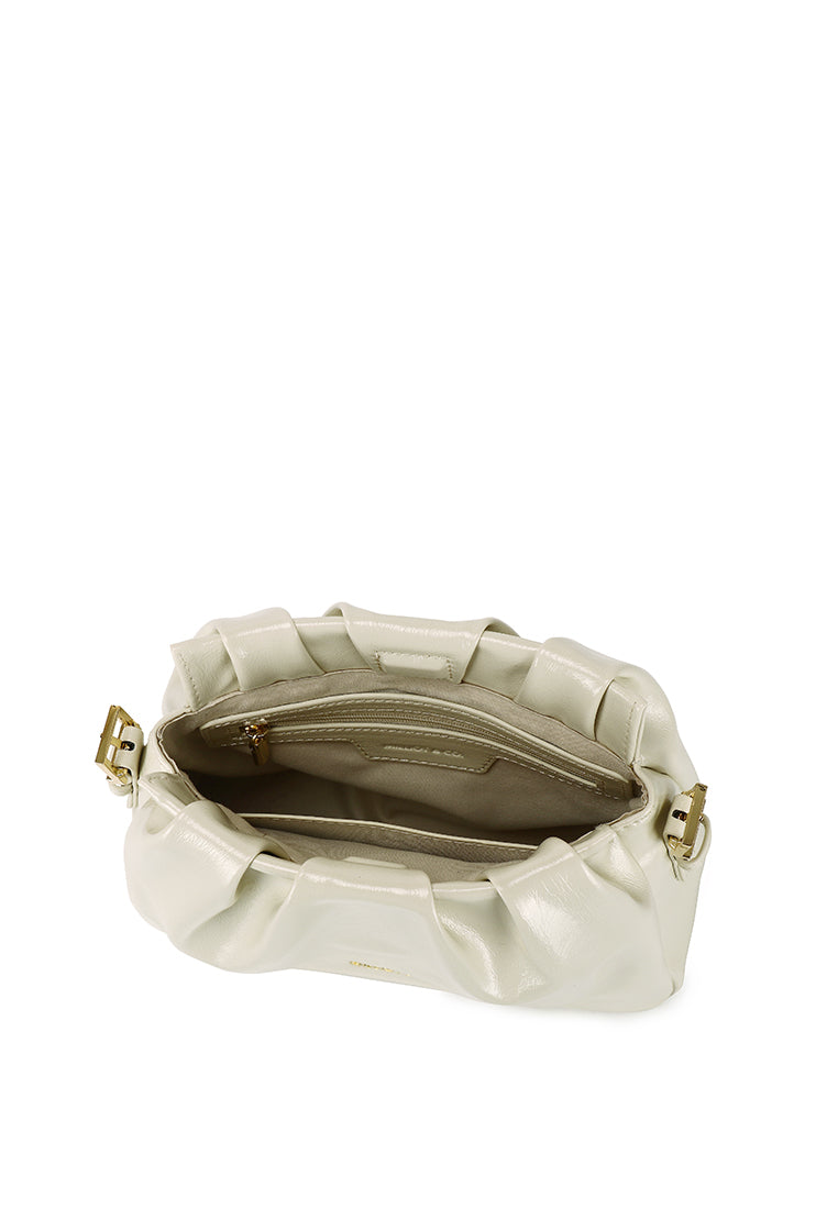 Donna Top Handle Bag  (Beige)