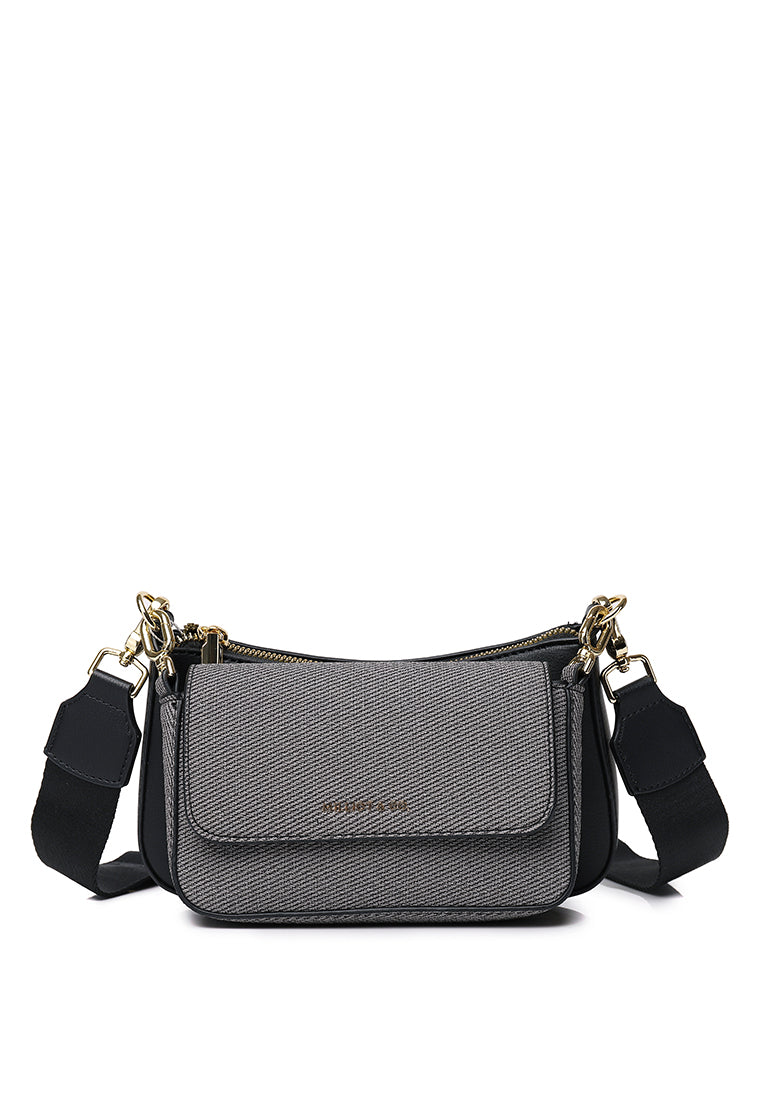 Toast 'N' More Multi-Crossbody (Black)