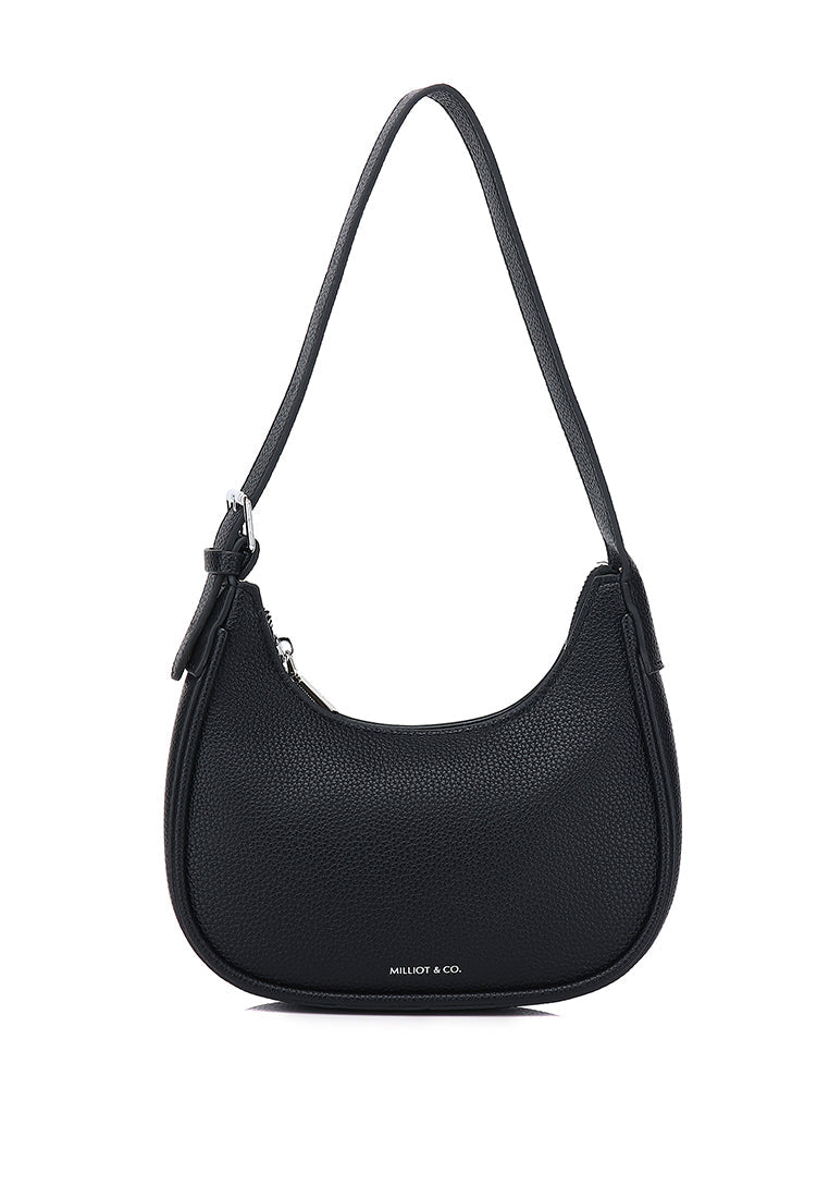 Liz Two-ways Hobo Shoulder (Black)