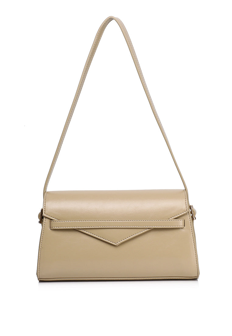 Jamie Multi-wear Shoulder Bag (Beige)