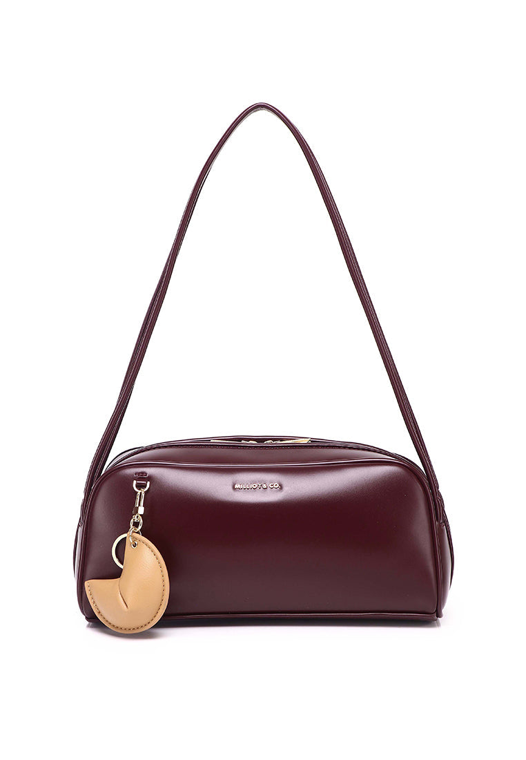 Morgan Shoulder Bag (Maroon)