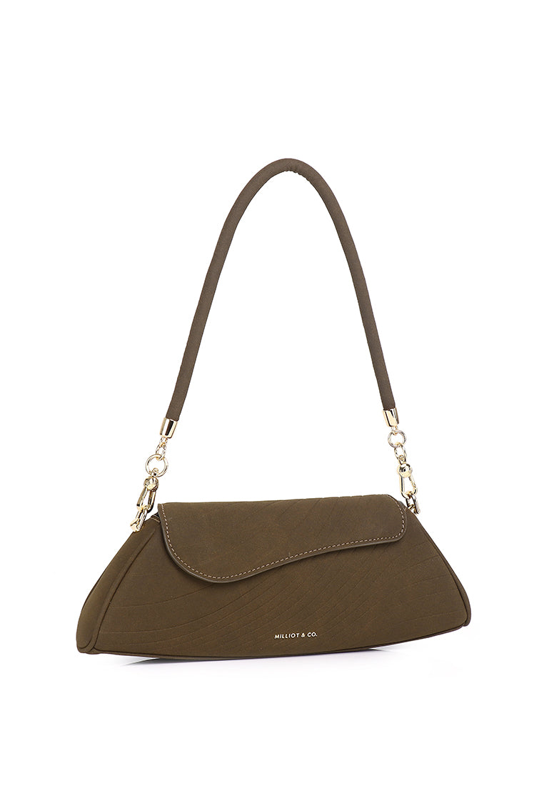 Hattie Flap Shoulder Bag (Coffee)