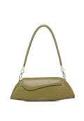 Hattie Flap Shoulder Bag (Olive)