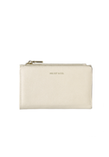 Heya Top-Zip Short Wallet (Beige)