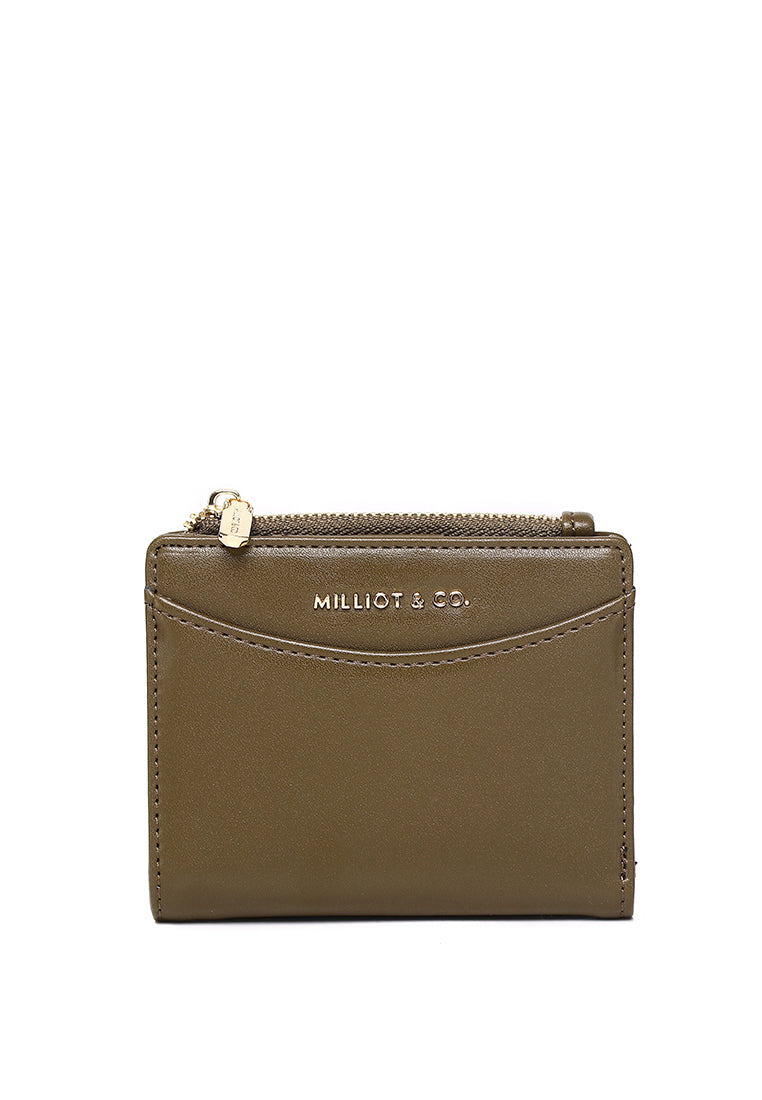 Madison Bifold Short Wallet (Olive)