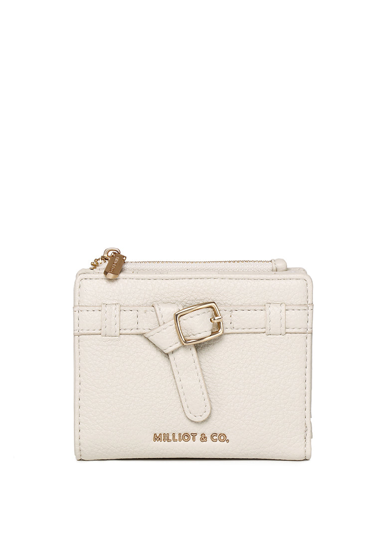 Grace Bifold Short Wallet (Cornsilk)