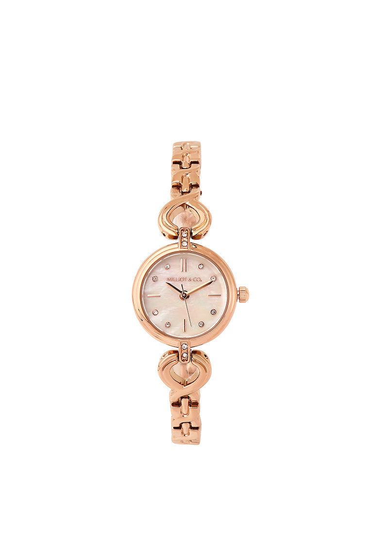 Anna Chain Strap Analog Watch (Rose Gold)