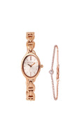Rebecca Classic Bracelet Analog  Watch with Bracelet Set (Rose Gold)