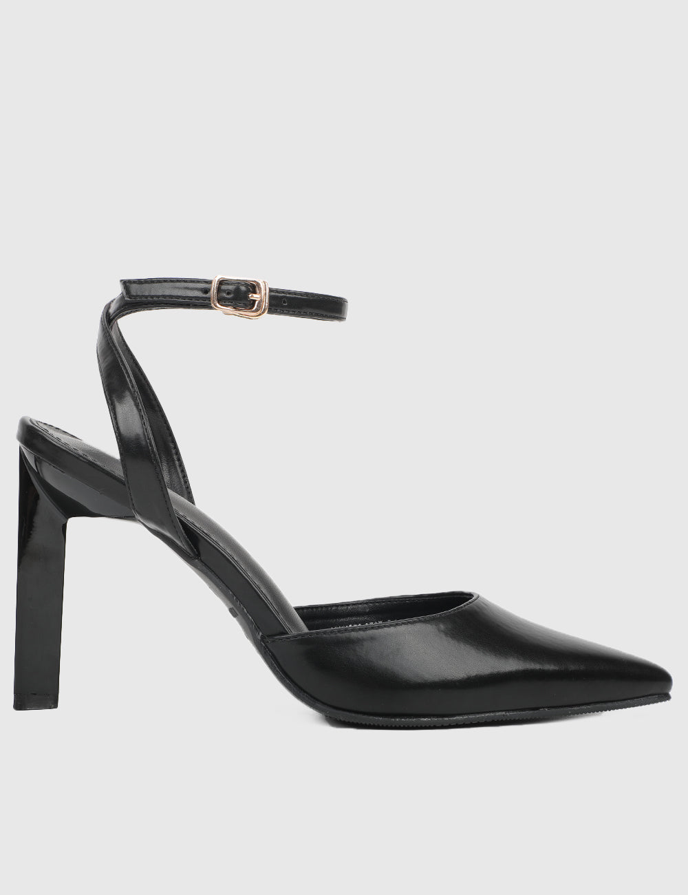 Jessye Pointed Toe Heels (Black)
