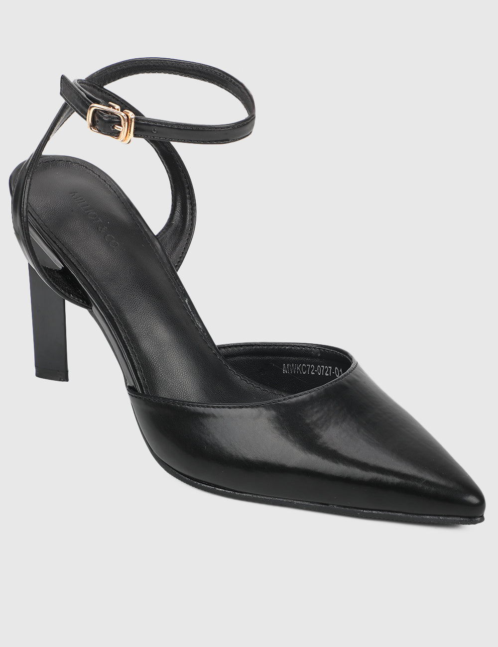 Jessye Pointed Toe Heels (Black)