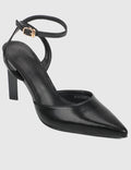 Jessye Pointed Toe Heels (Black)