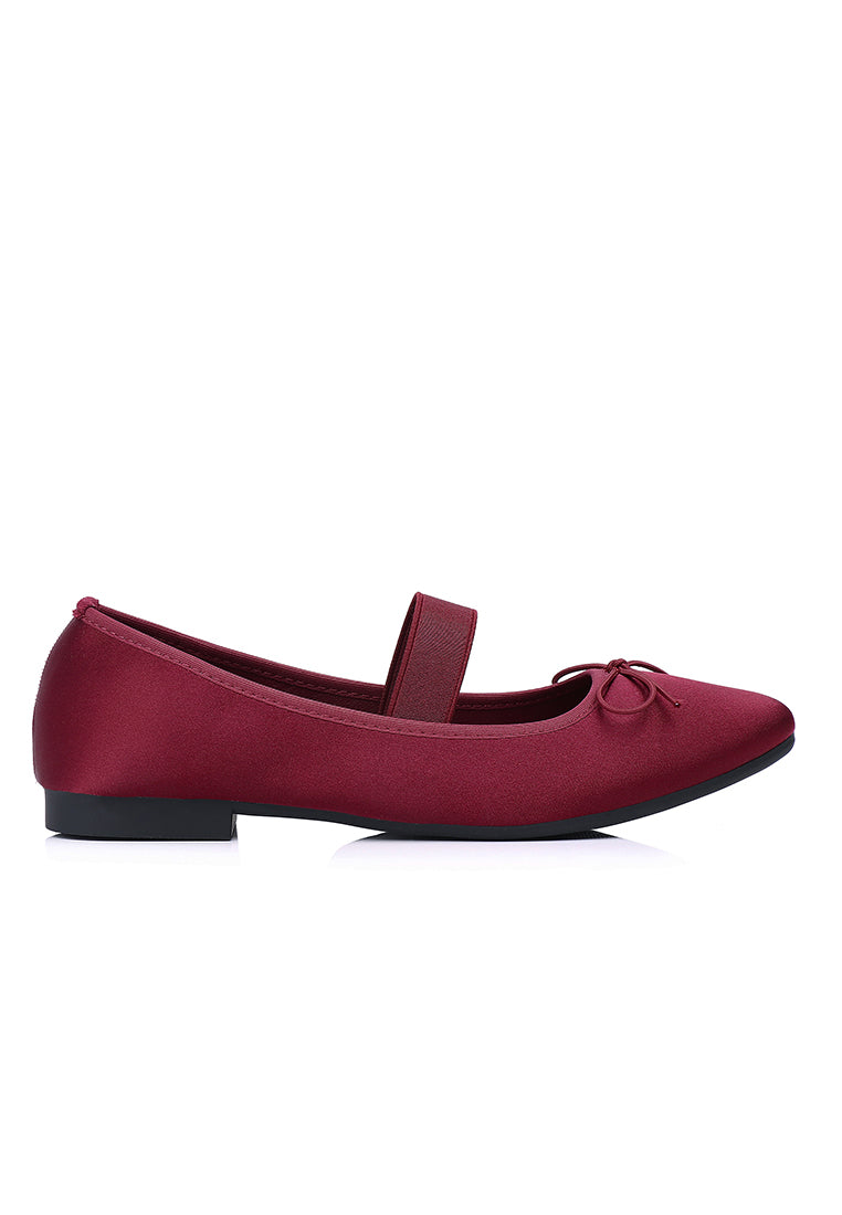 Celeste Flats & Ballerina (Maroon)