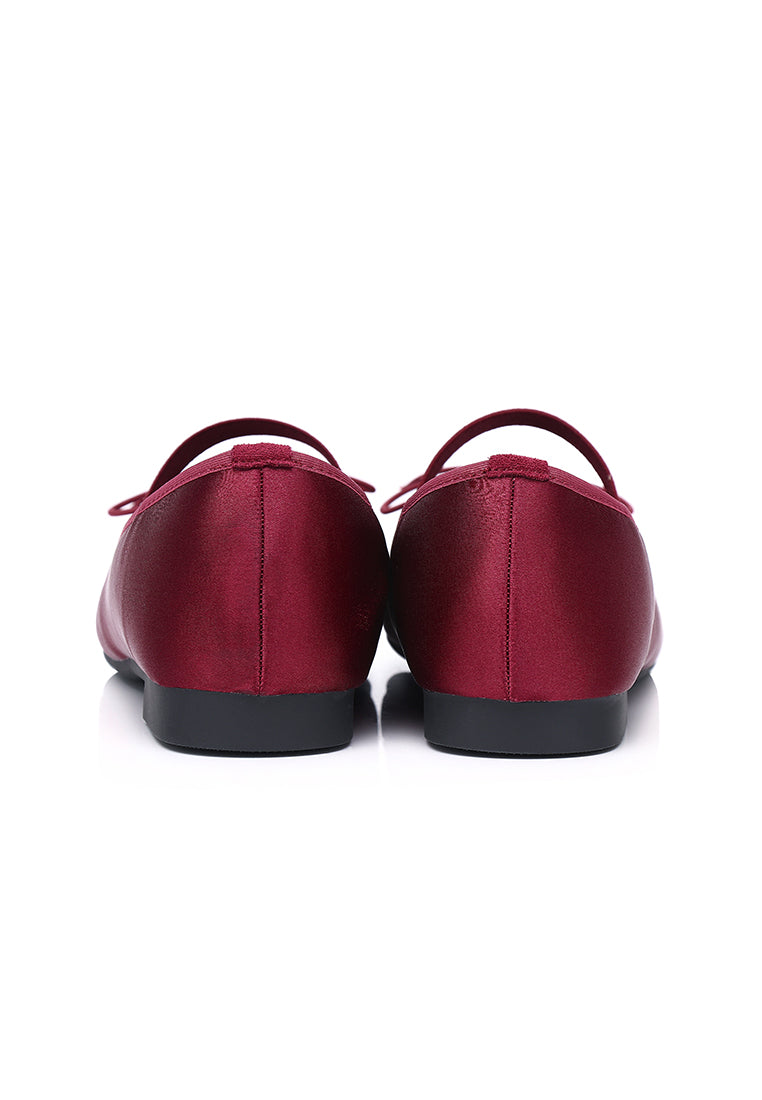 Celeste Flats & Ballerina (Maroon)
