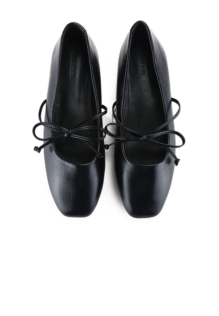 Amelia Ballerina & Flats (Black)