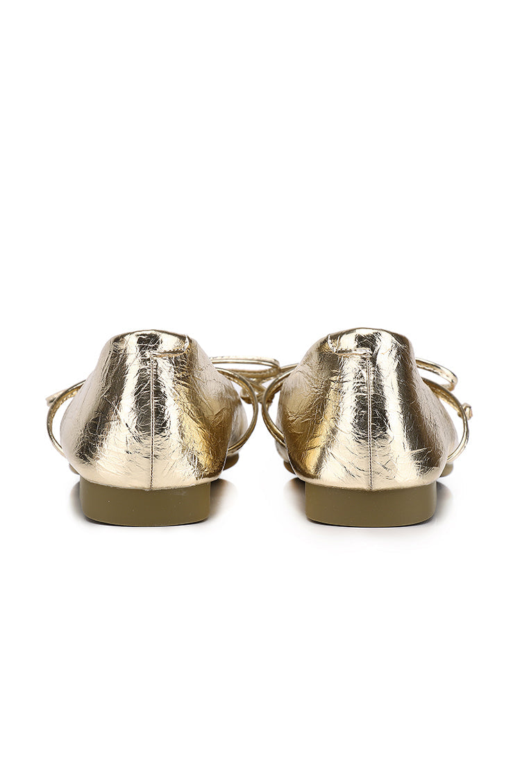Amelia Ballerina & Flats (Gold)