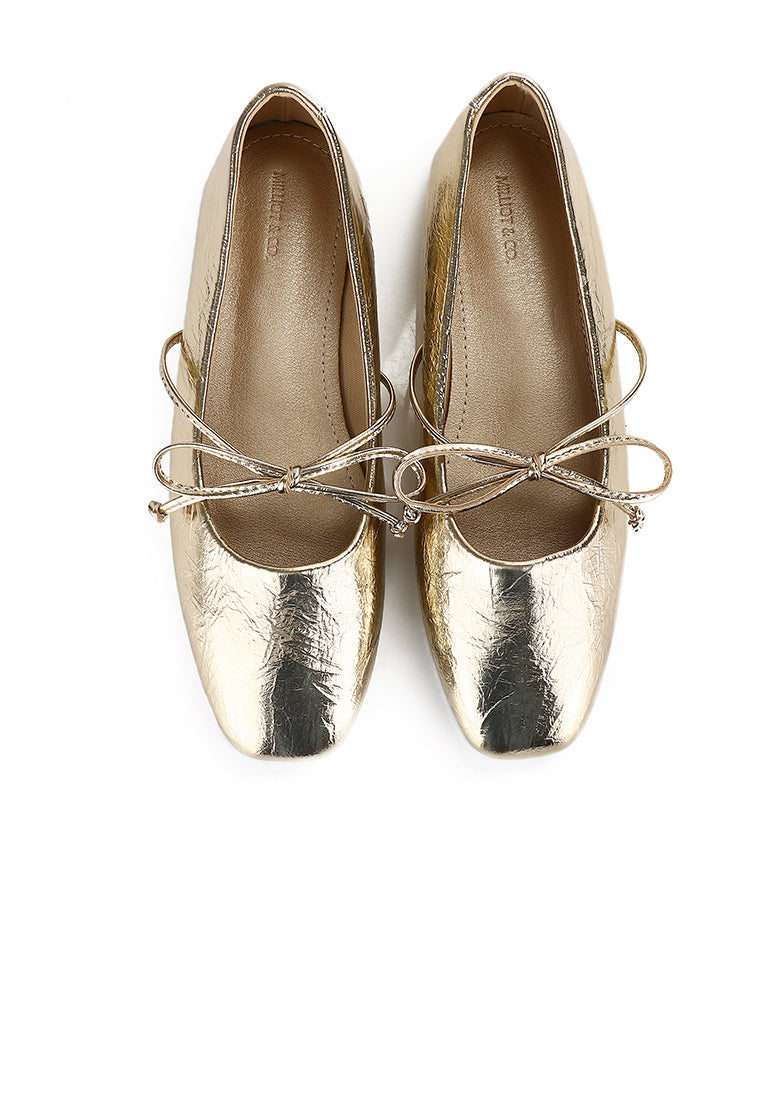 Amelia Ballerina & Flats (Gold)