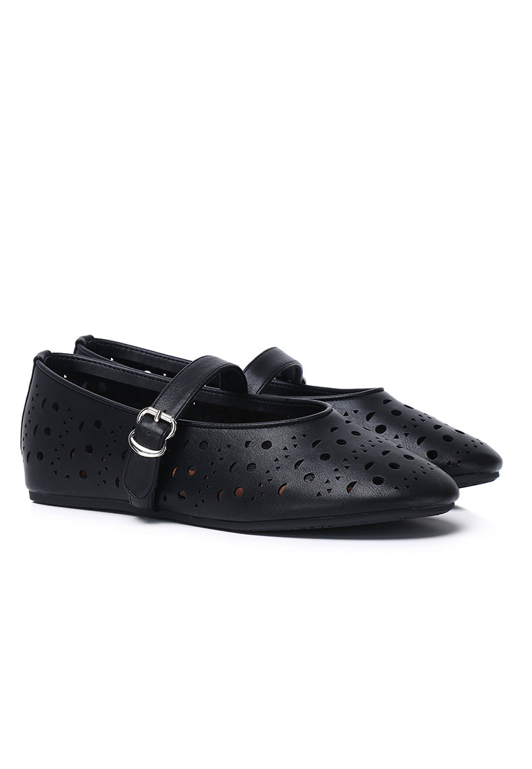 Harper Ballerina & Flats (Black)
