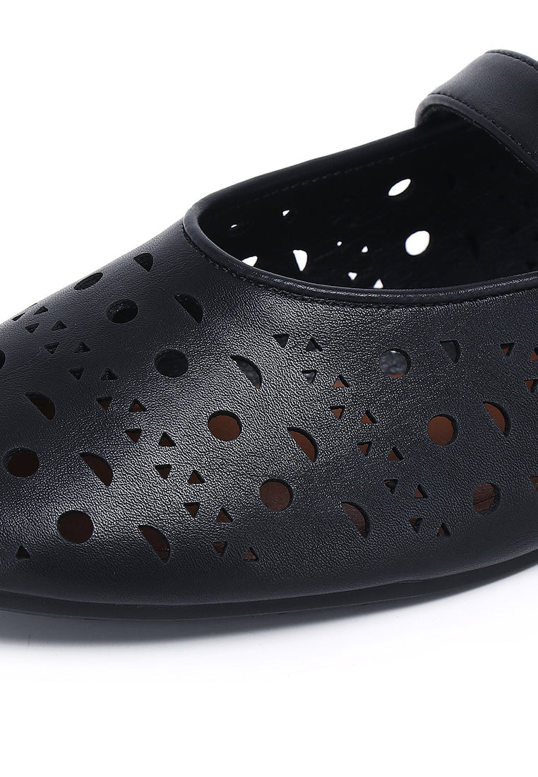 Harper Ballerina & Flats (Black)