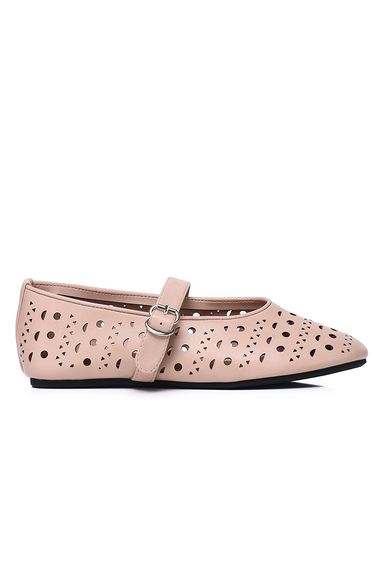 Harper Ballerina & Flats (Nude)