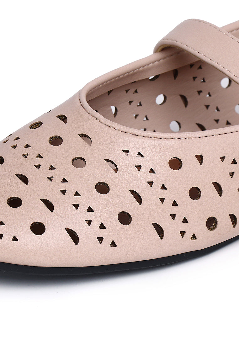 Harper Ballerina & Flats (Nude)