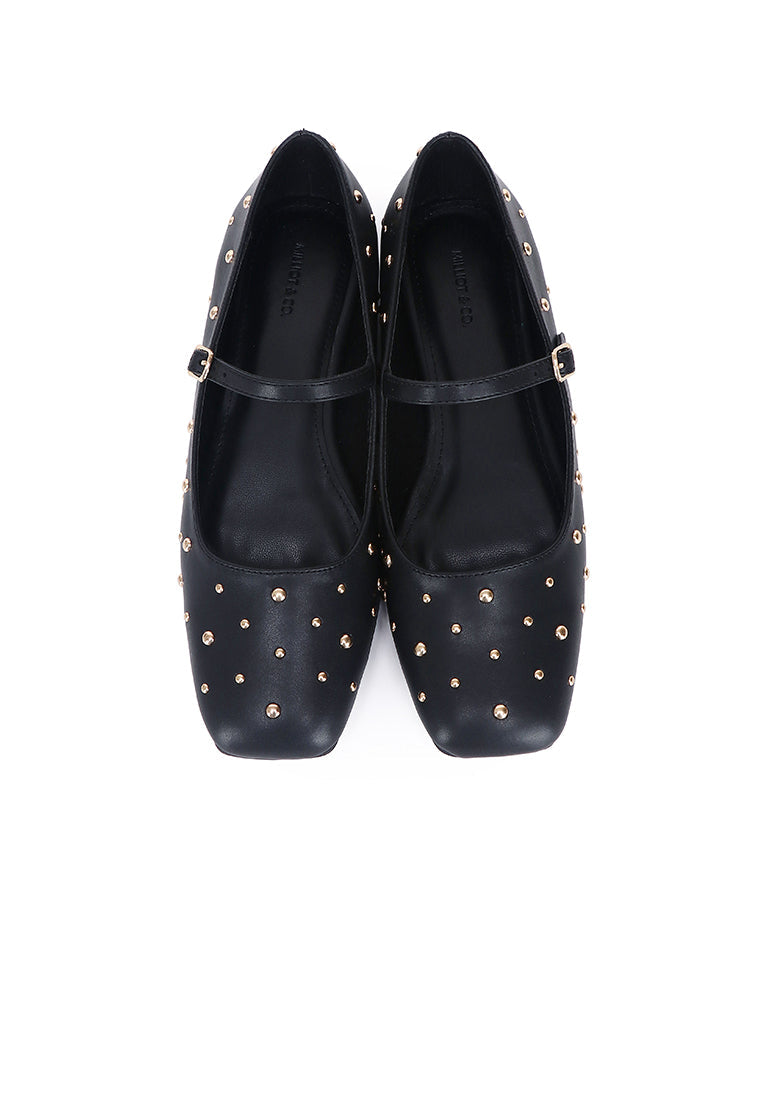 Lyla Ballerina & Flats With Stub (Black)