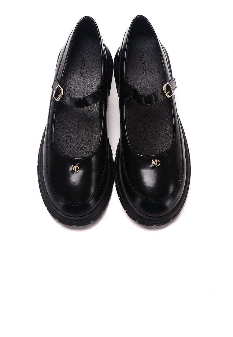 Adoy Mary Janes Ballerina & Flats (Black)