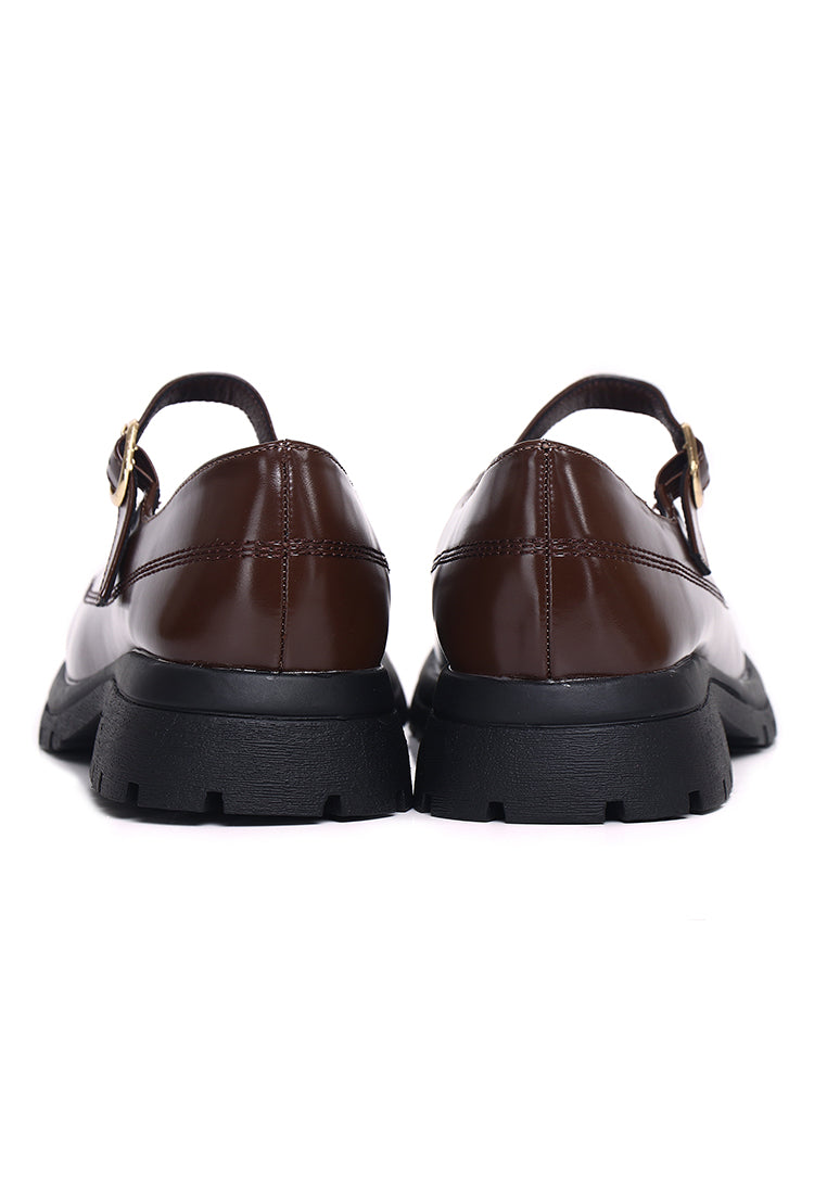 Adoy Mary Janes Ballerina & Flats (Brown)