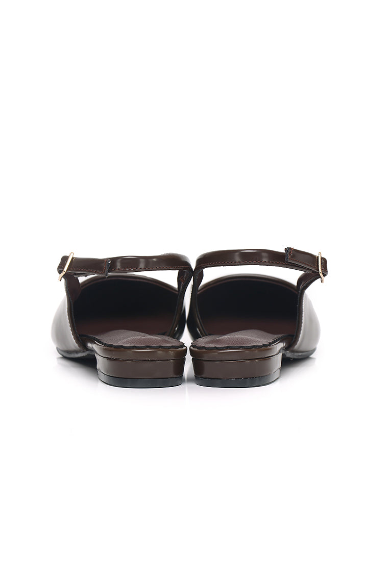 Emilia Two tone Flats & Ballerina (Espresso)