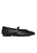 Maya Braided Mary Janes Flats & Ballerina (Black)