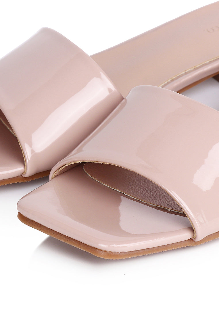 Gianna Slip Ons Sandals (Nude)