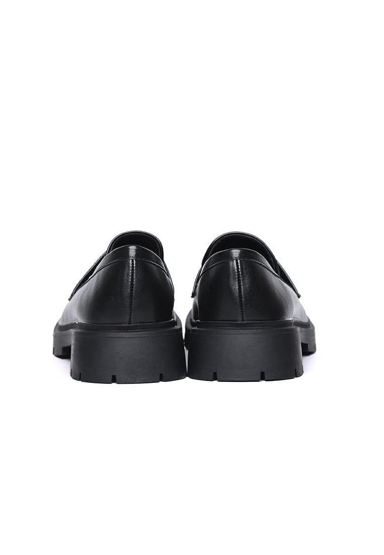 Aliana Platform Loafers (Black)