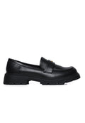 Aliana Platform Loafers (Black)