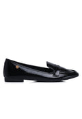 Addison Patent Casual Loafers (Black)