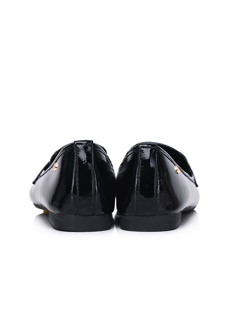 Addison Patent Casual Loafers (Black)