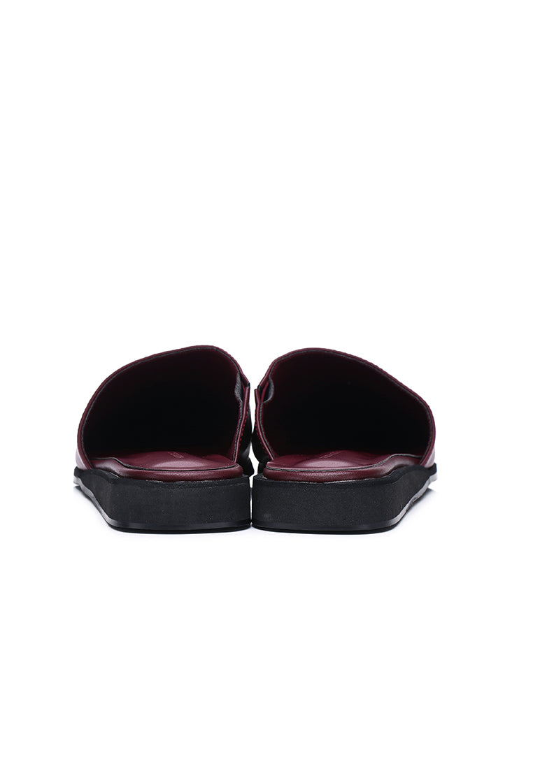 Aira Slip On Sandals (Maroon)