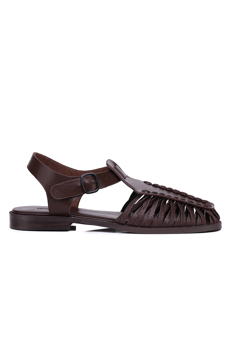 Hazel Fisherman Sandals (Espresso)