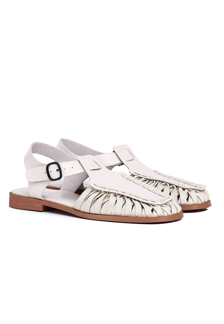 Hazel Fisherman Sandals (Almond)