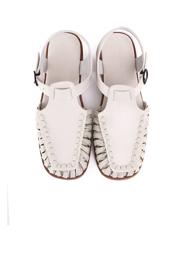 Hazel Fisherman Sandals (Almond)