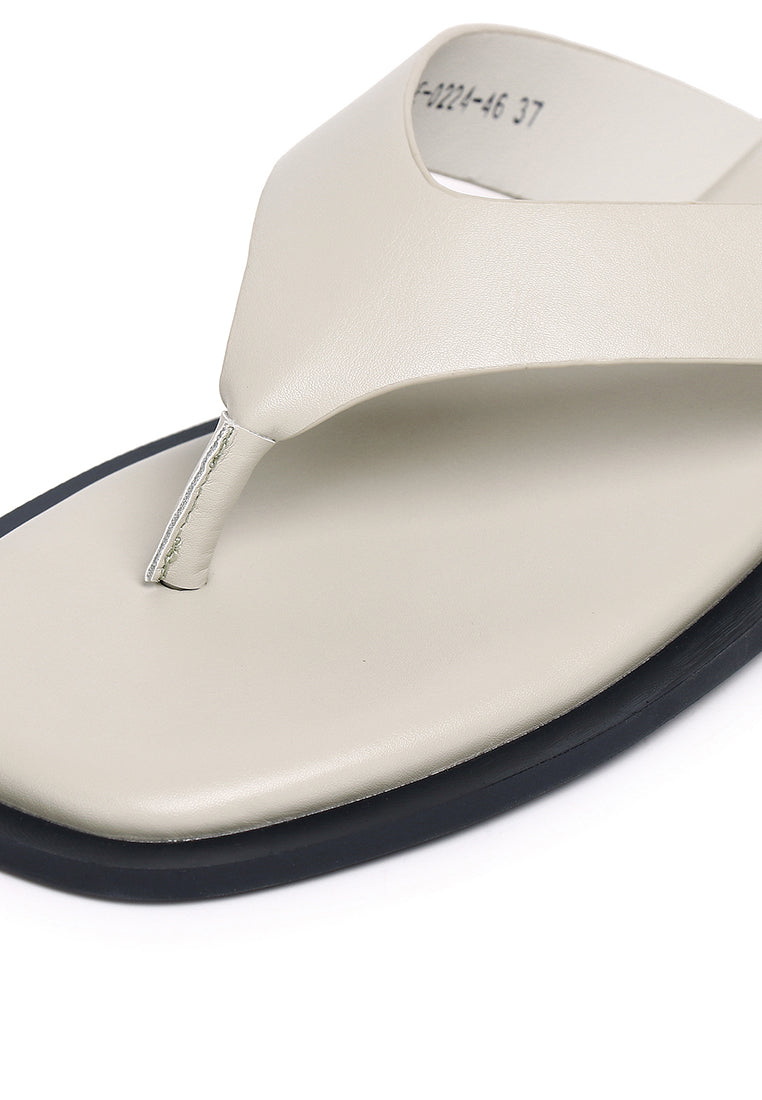 Cora Thong Sandals (Light Green)