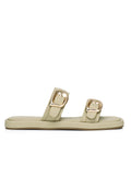 Samyan Buckled Strap Sandals (Olive)