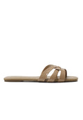 Patent Suvi Open Toe Sandals (Tortilla)