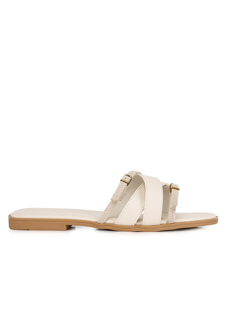 Ari Straps Sandals (Almond)