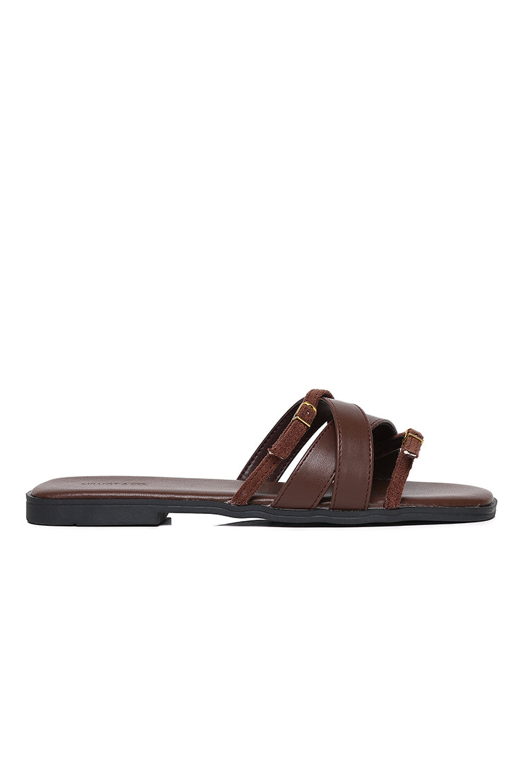 Ari Straps Sandals (Espresso)