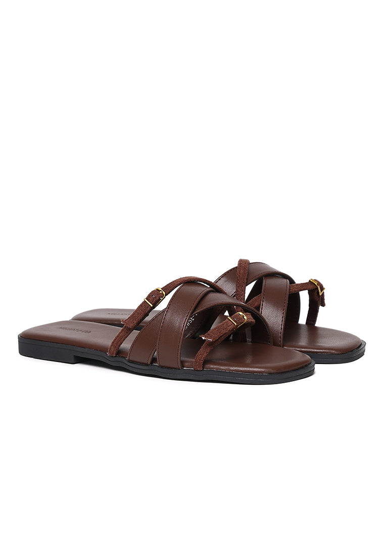 Ari Straps Sandals (Espresso)